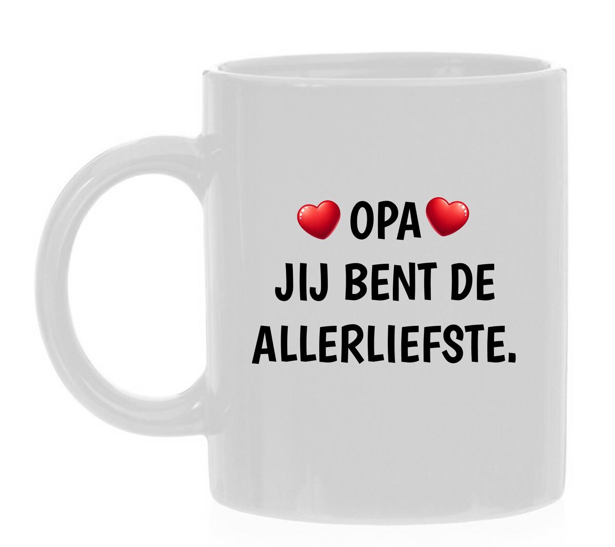 Opa jij bent de allerliefste koffiemok