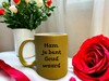 foto 5 personaliseer je eigen Valentijn koffie of thee mok gouden glitter 