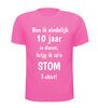 foto 11 T-shirt ben ik eindelijk 10 jaar in dienst krijg ik zo'n stom T-shirt! jubilaris