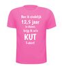 foto 11 T-shirt ben ik eindelijk 12,5 jaar in dienst, krijg ik zo'n kut T-shirt! gek grappig voor een jubileum