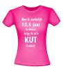 foto 12 T-shirt ben ik eindelijk 12,5 jaar in dienst, krijg ik zo'n kut T-shirt! gek grappig voor een jubileum