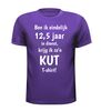 foto 3 T-shirt ben ik eindelijk 12,5 jaar in dienst, krijg ik zo'n kut T-shirt! gek grappig voor een jubileum