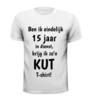 foto 3 T-shirt ben ik eindelijk 15 jaar in dienst, krijg ik zo'n kut T-shirt! gek grappig voor een jubileum