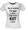 foto 4 T-shirt ben ik eindelijk 15 jaar in dienst, krijg ik zo'n kut T-shirt! gek grappig voor een jubileum