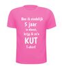 foto 11 T-shirt ben ik eindelijk 5 jaar in dienst, krijg ik zo'n kut T-shirt! jubileum