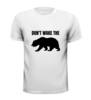 foto 3 T-shirt don't wake the bear maak de beer niet wakker