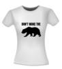 foto 4 T-shirt don't wake the bear maak de beer niet wakker