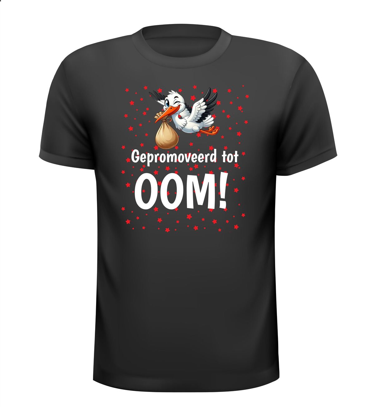 T-shirt gepromoveerd tot oom!