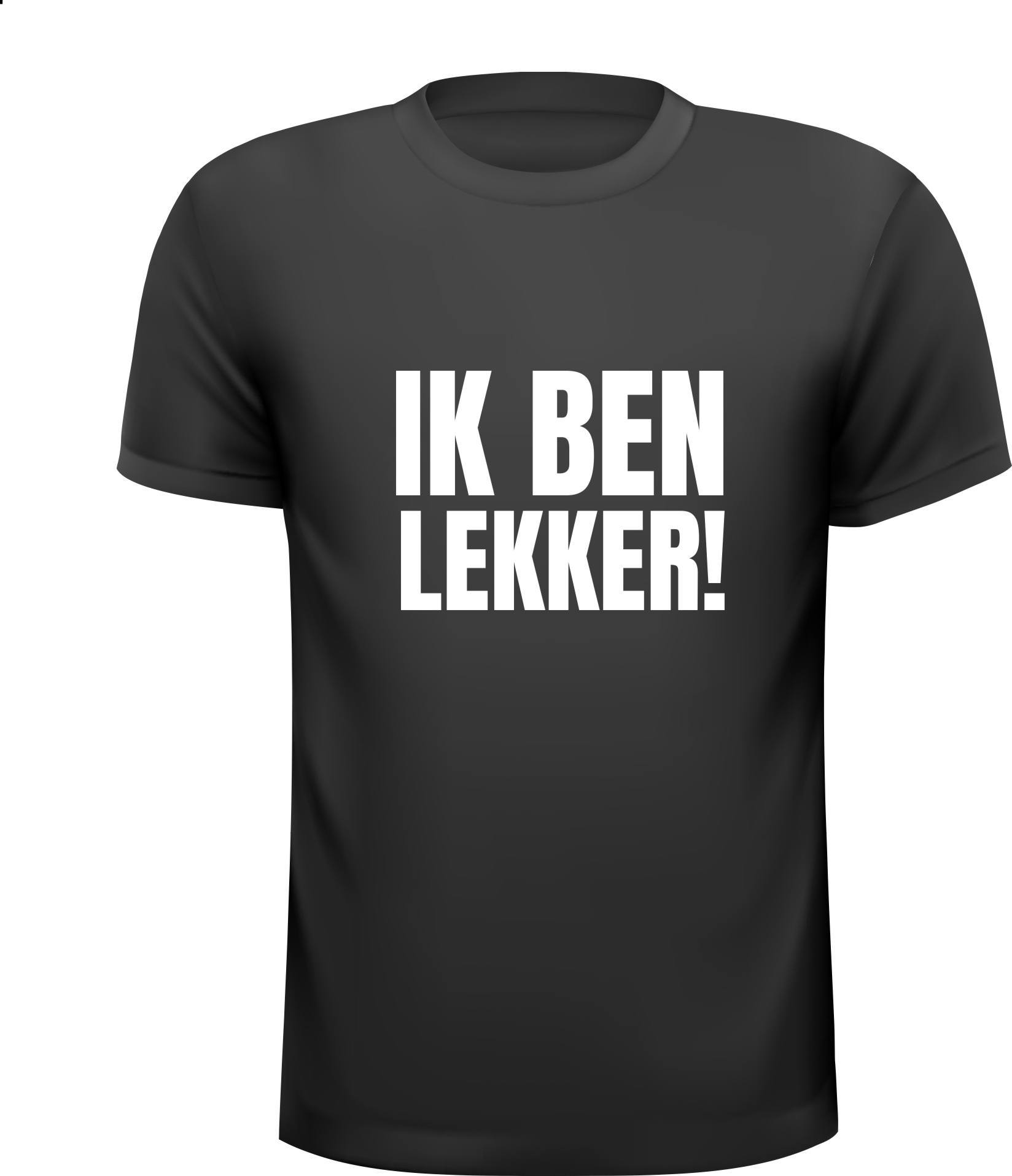 T-shirt ik ben lekker!