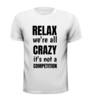 foto 3 T-shirt relax we're all crazy it's not a competition wappies gekkies
