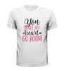 foto 3 T-shirt you make my heart go boom