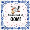 Tegel gepromoveerd tot oom! vertellen dat je zwanger bent broer zwager schoonbroer