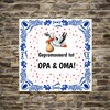 foto 3 Tegel in verwachting gepromoveerd tot opa en oma cadeau ouders schoonouders