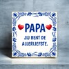 foto 3 Tegeltje papa jij bent de allerliefste