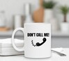 foto 4 Wiite koffie of thee Mok don't call me!