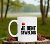 foto 4 Witte koffie of thee mok jij bent geweldig