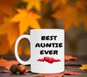 foto 3 Witte mok best auntie ever