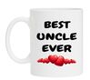 foto 1 Witte mok best uncle ever