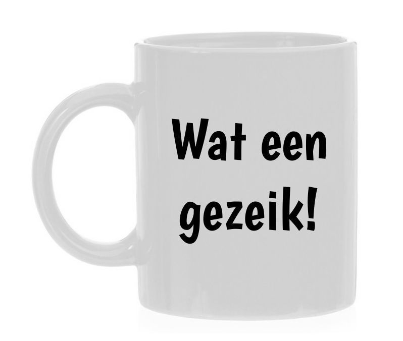 Witte mok wat een gezeik!