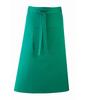 Barschort smaragd groen schort halflang