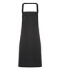 Schort lang unisex zwart