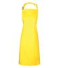 Schort lang voor volwassen geel