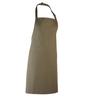 Schort lang voor volwassen salie kleur