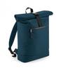  Rugzak RollTop rolsluiting Gerecyclede 20 liter Petrol groen