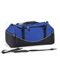  Weekendtas reistas sporttas 55 liter blauw met zwart
