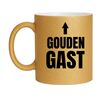 foto 1 Gouden gast mok glitter gouden mok