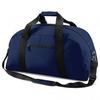 Klassieke weekendtas donker blauw inhoud 48 liter