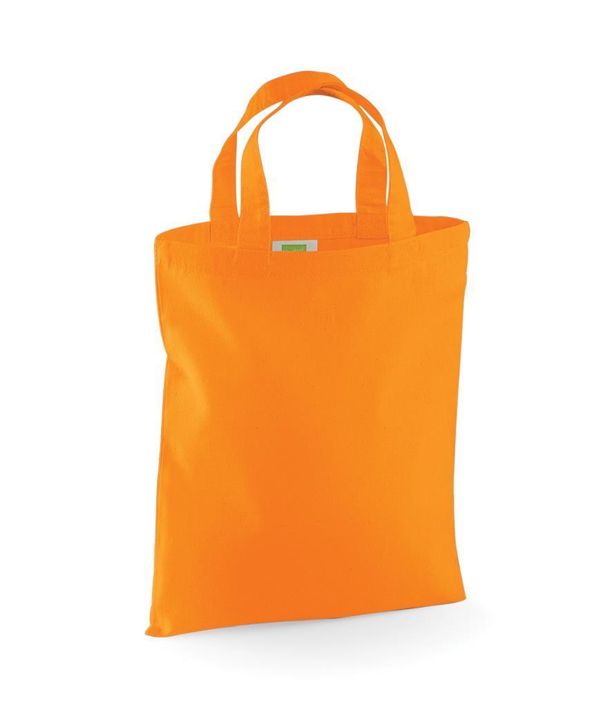 Mini A4 boodschappentas tas relatiegeschenk personaliseren oranje koningsdag voetbal