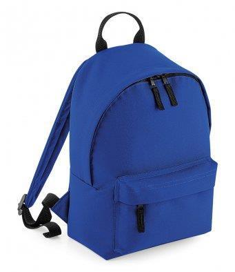 Rugzak Mini Fashion voor school BSO kinderopvang peuterspeelzaal helder blauw van kleur