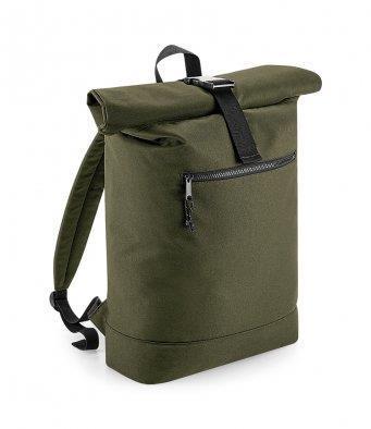 Rugzak RollTop rolsluiting 20 liter leger groen