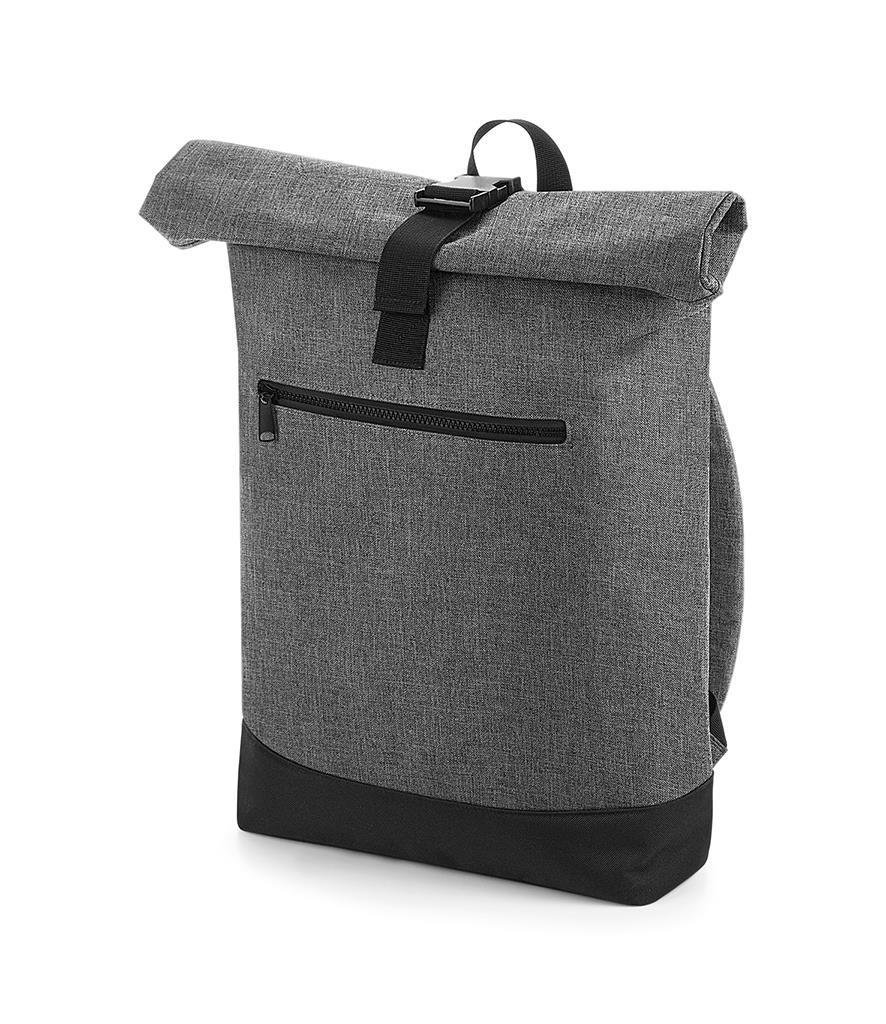 Rugzak RollTop rolsluiting Backpack grijs