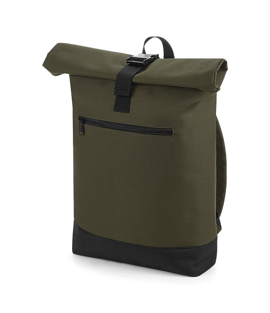 Rugzak RollTop rolsluiting Backpack leger groen