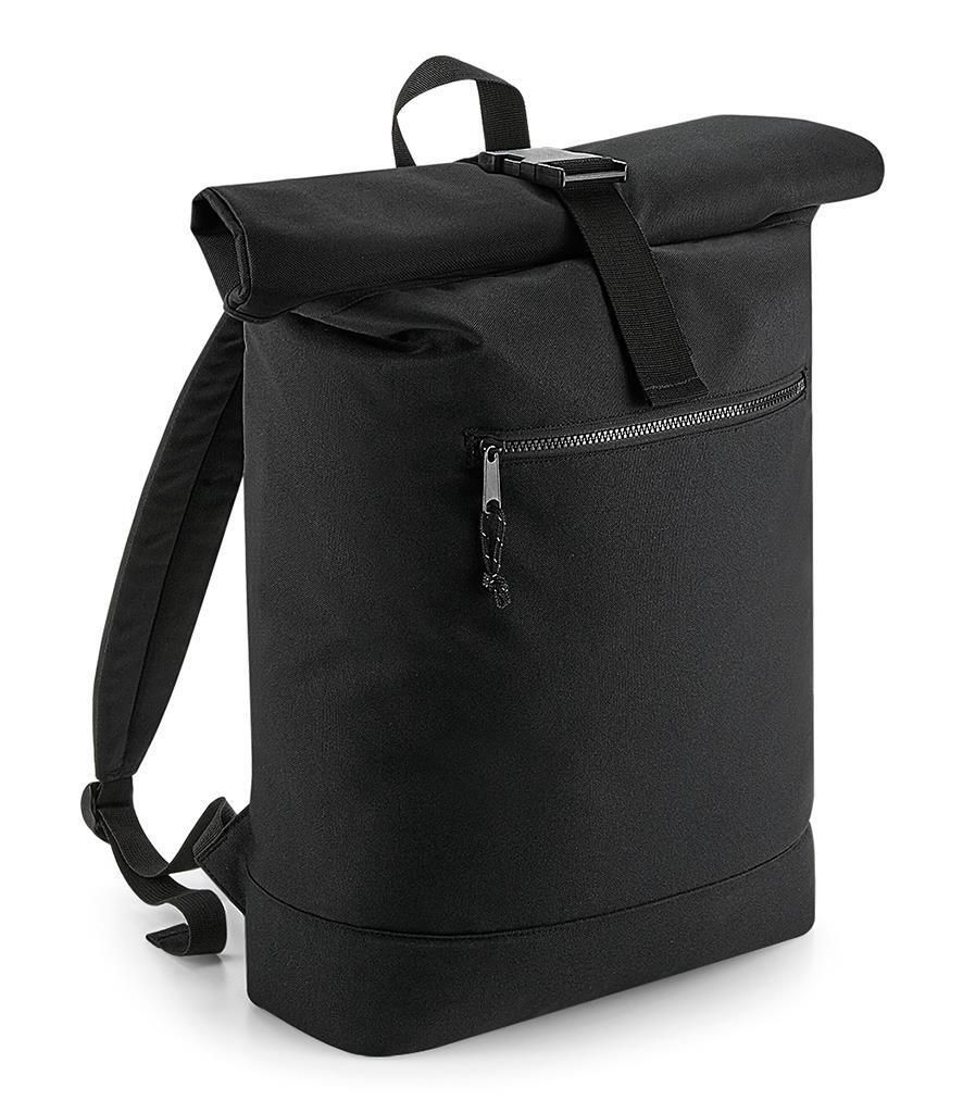 Rugzak RollTop rolsluiting zwart 20 liter