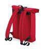 foto 2 Rugzak rood RollTop rolsluiting Gerecyclede 20 liter