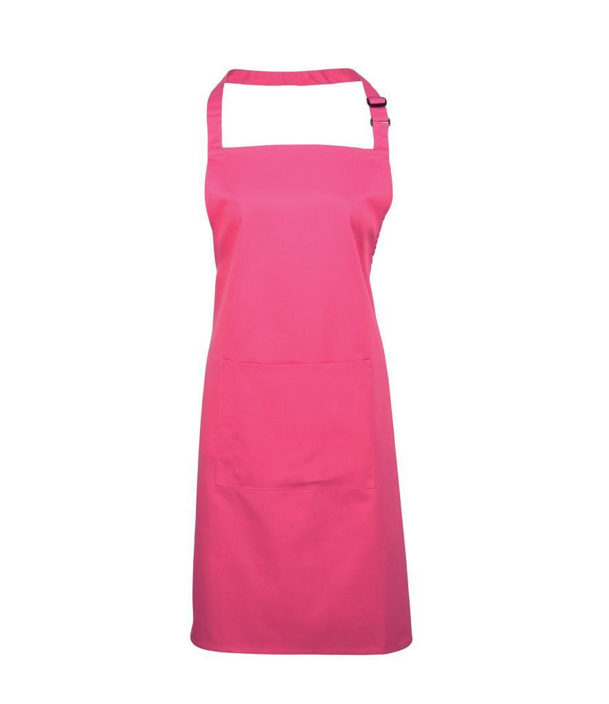 Schort hot pink roze volwassen unisex lekker opvallend