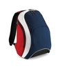 Sportieve Rugzak 21 rood wit blauw