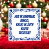 foto 3 Tegeltje voor de bingo troostprijs Heb ik eindelijk bingo, krijg ik zo'n klote tegeltje!