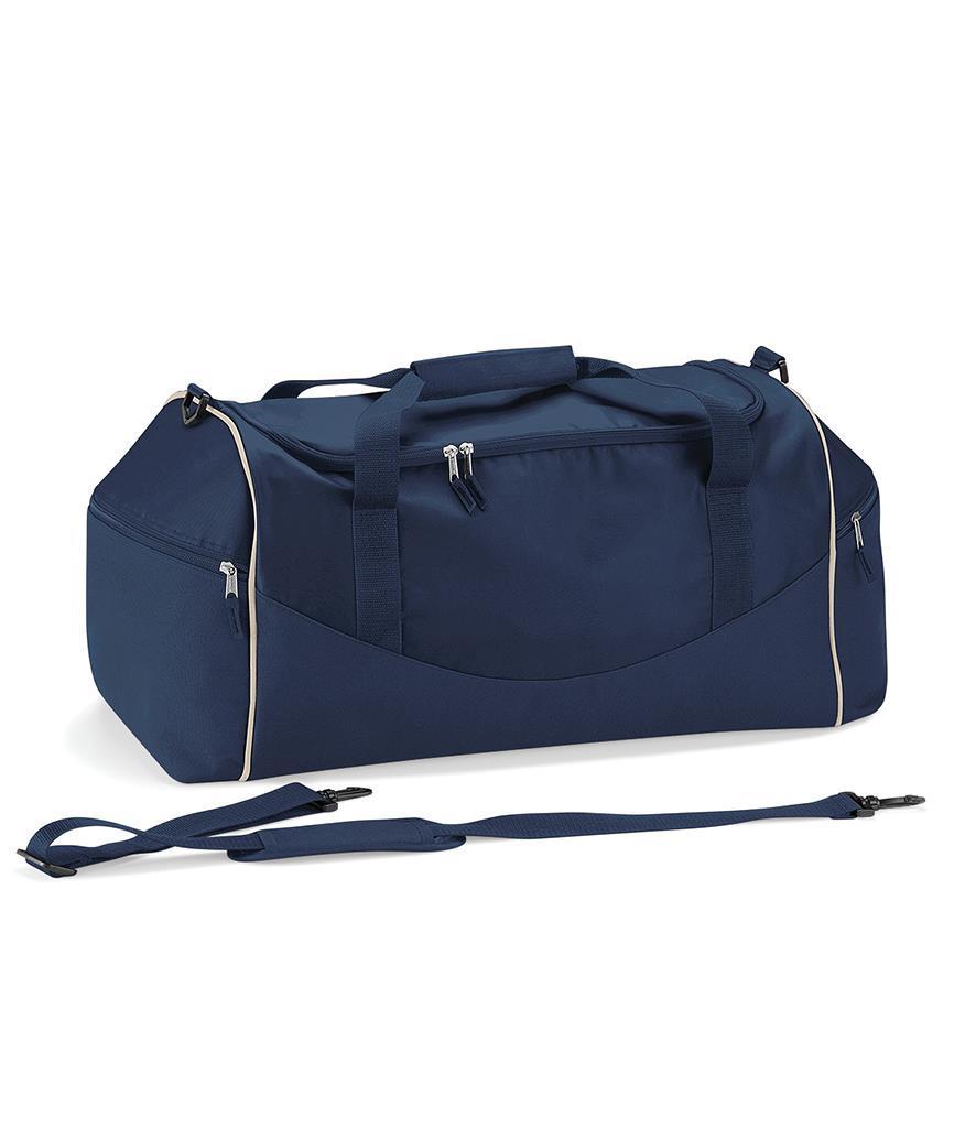 Weekendtas reistas sporttas 55 liter donker blauw