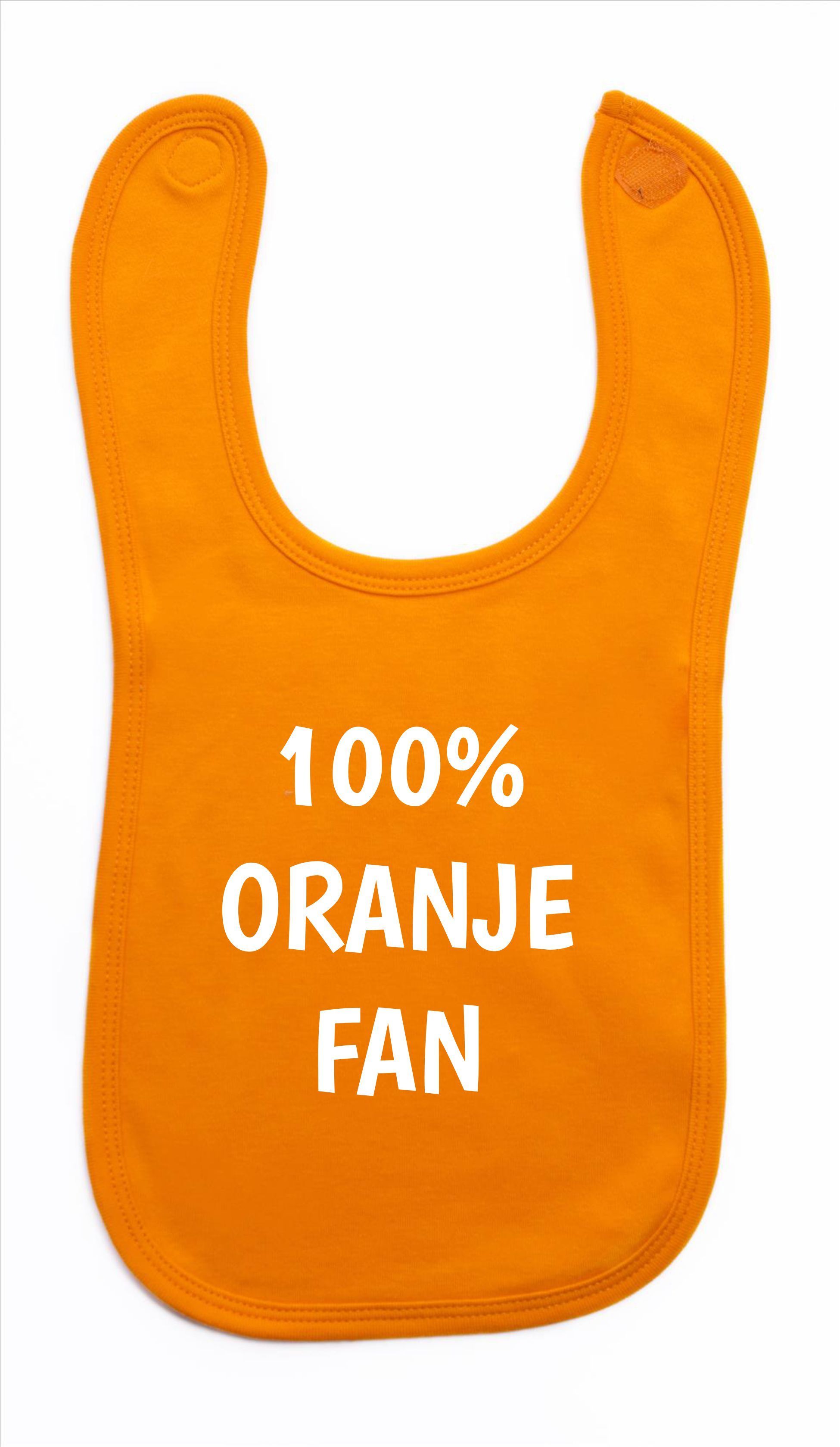 100 procent oranje fan slabbetje EK voetbal WK oranje fan
