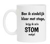 foto 1 Ben ik eindelijk klaar met stage krijg ik zo'n stom mokje cadeautje voor stageloper