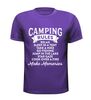 foto 3 Camping rules shirt grappig camping regels t-shirt voor kampeerders