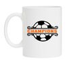 Champions oranje shirt EK WK voetbal mok
