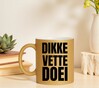 foto 3 Dikke vette doei gouden glitter mok