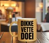 foto 4 Dikke vette doei gouden glitter mok