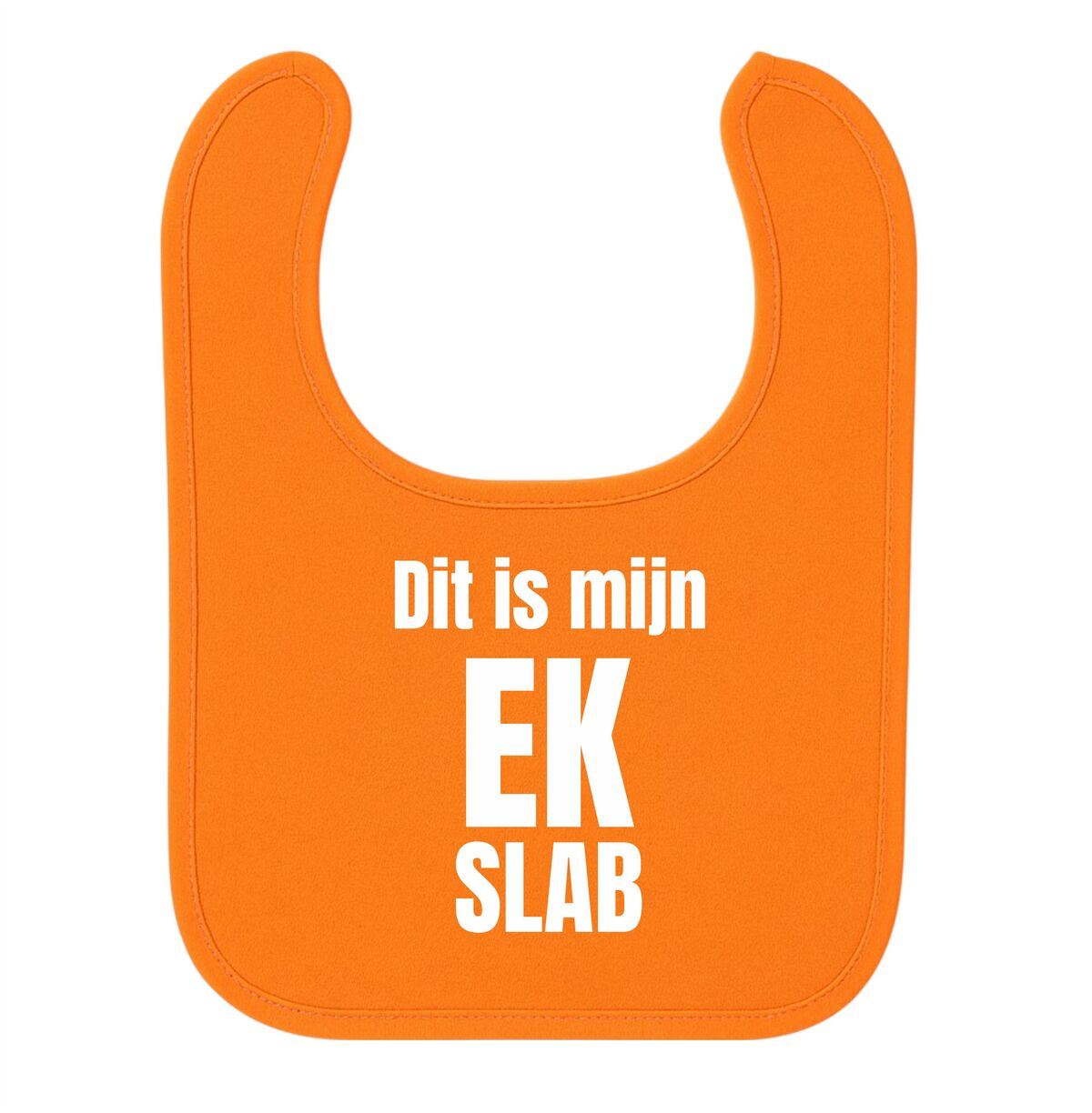 Dit is mijn EK slabbetje oranje voetballen grappig kadootje