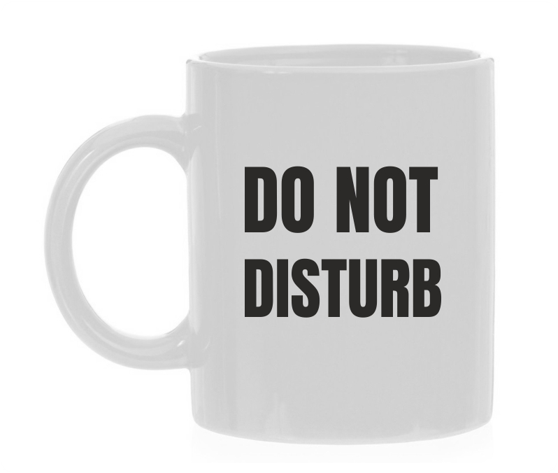 Do not disturb mok niet storen mok